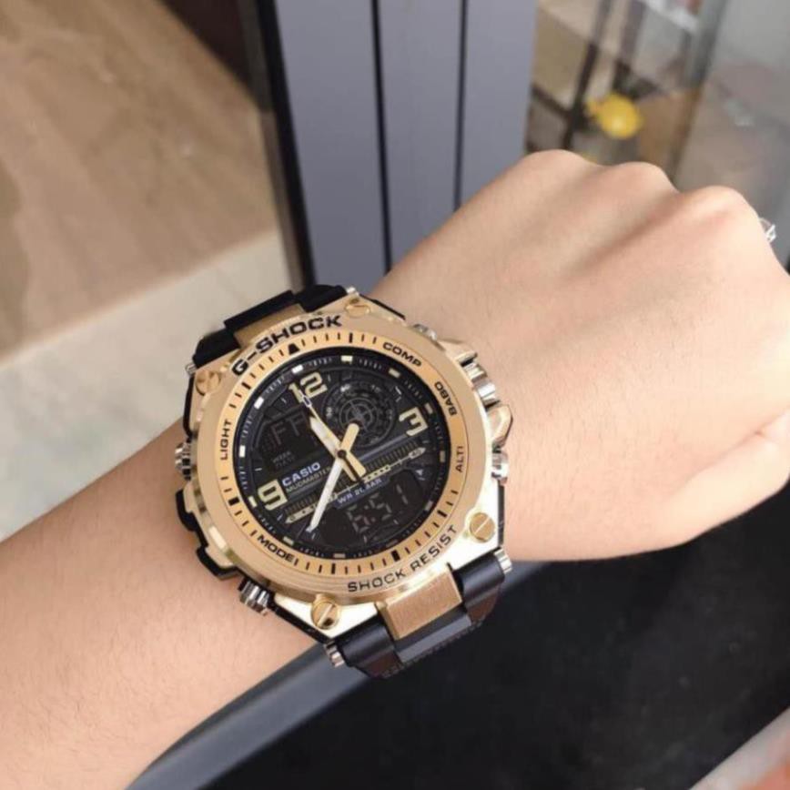 Đồng hồ nam thể thao GShock-S1000 Original _ Kim-điện tử_Chống nước 5ATM_Viền Thép không gỉ,Mặt kính chống va đập | BigBuy360 - bigbuy360.vn