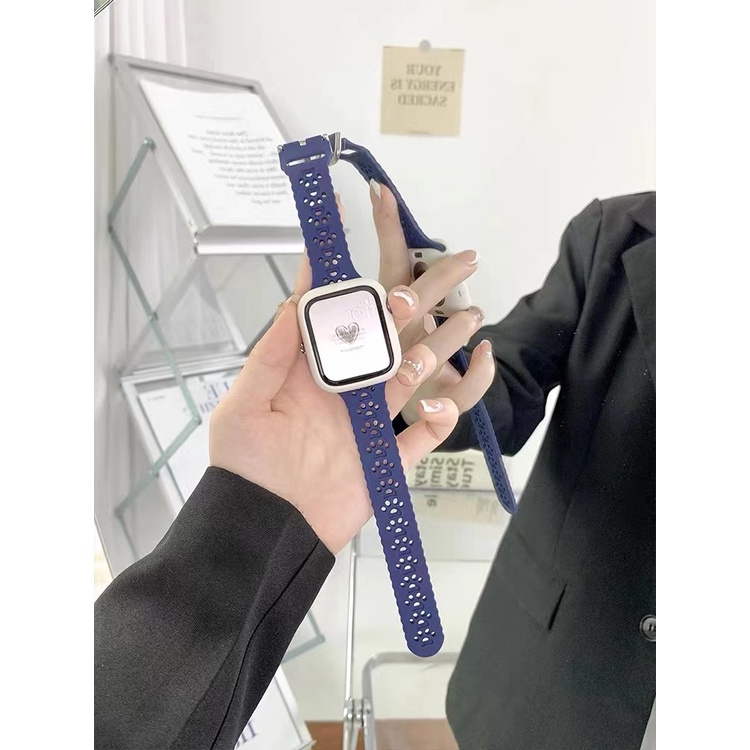 Dây Đeo Silicone Hình Chân Mèo Cho Đồng Hồ Thông Minh Apple Watch 7/6/SE/5/4/3/2/1 38mm 40mm 42mm 44mm 41MM 45MM