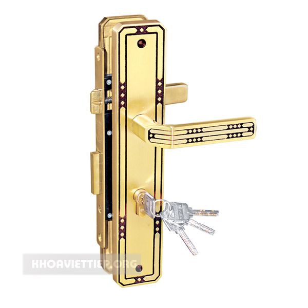 KHÓA TAY GẠT PHÒNG ĐỒNG ĐÚC VIỆT TIỆP MÃ 04278 - CHÍNH HÃNG 100%