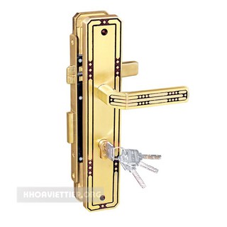 KHÓA TAY GẠT PHÒNG ĐỒNG ĐÚC VIỆT TIỆP MÃ 04278 - CHÍNH HÃNG 100%