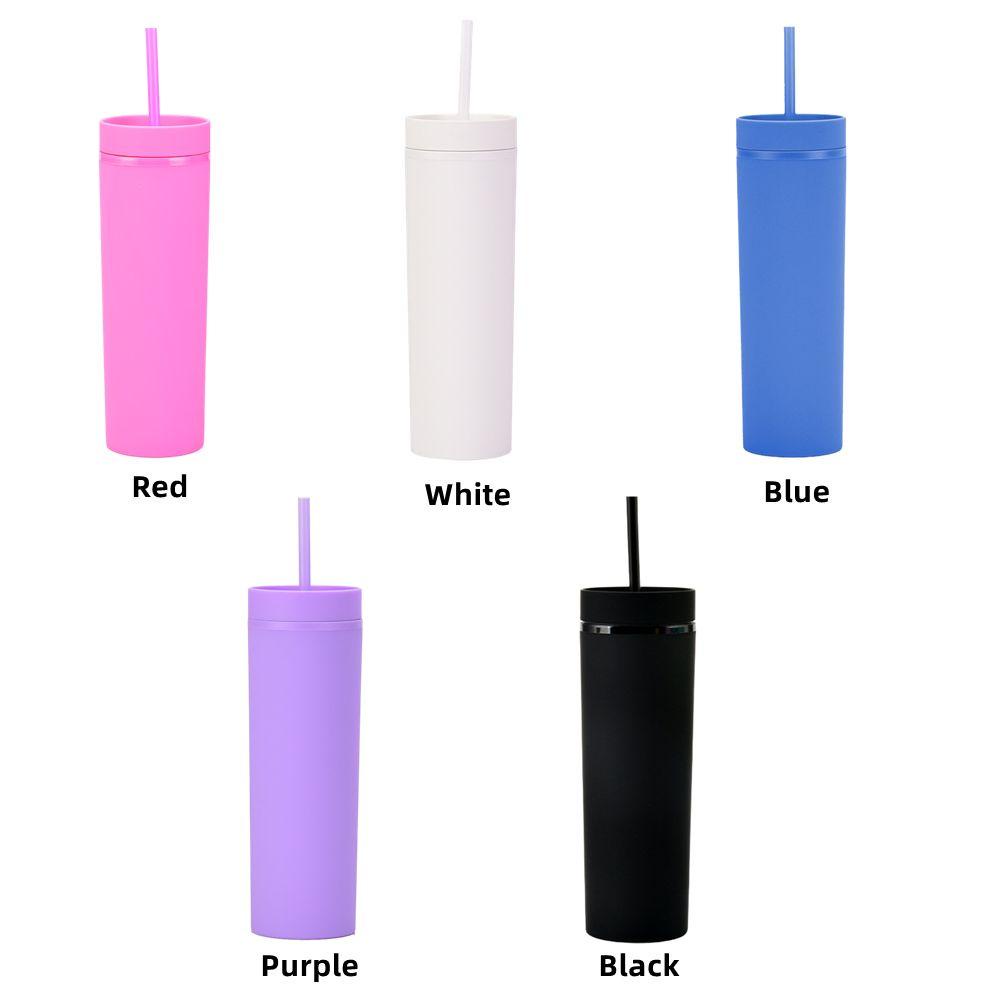 Cốc Uống Sữa Bằng Acrylic 16oz Nhiều Màu Sắc