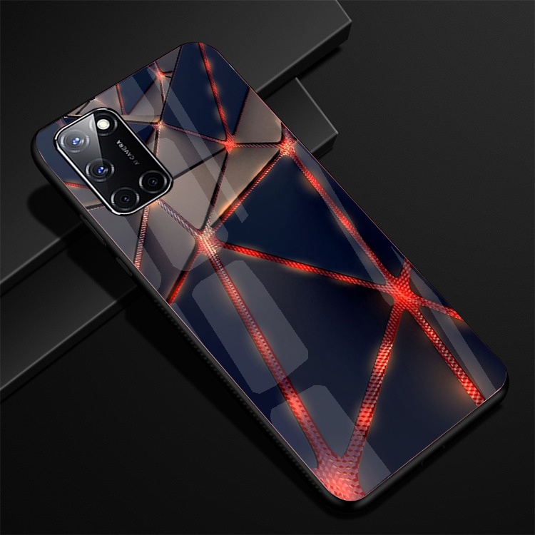 Ốp Lưng Kính OPPO A52, A92, A16 Hình in 3D sáng bóng cao cấp