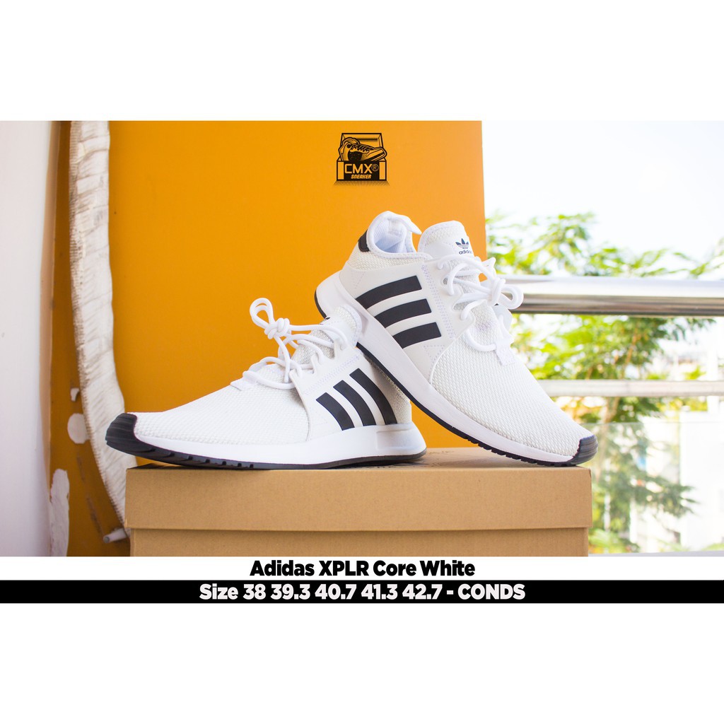 [Adidas giày]😘 [ HÀNG CHÍNH HÃNG ] Giày Adidas XPLR Black.White ( CQ2406 ) - REAL AUTHETIC 100% ?
