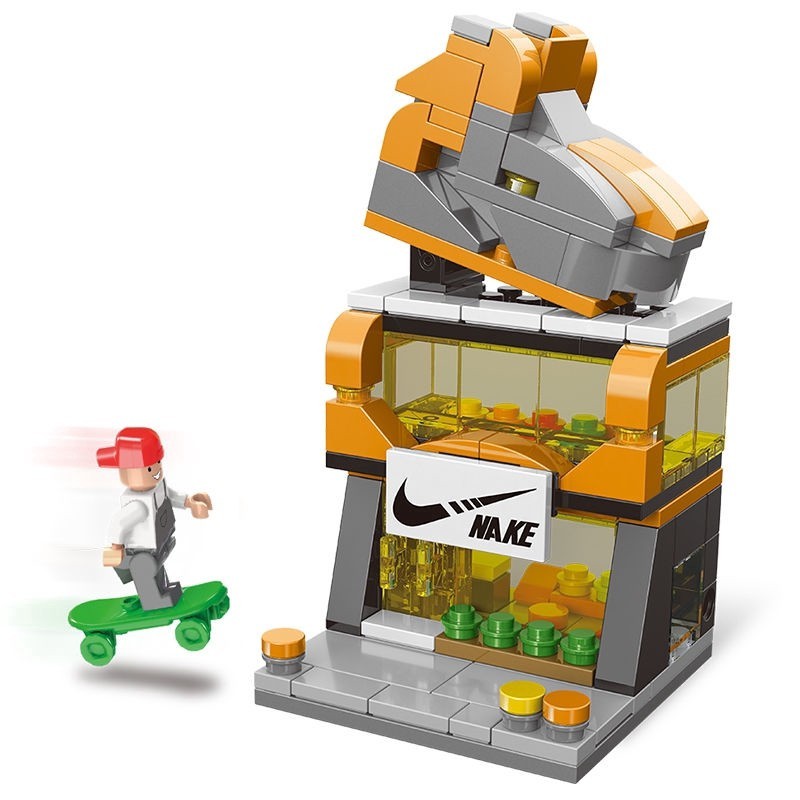 Bộ đồ chơi giáo dục LEGO hình tòa nhà dành cho bé 2021