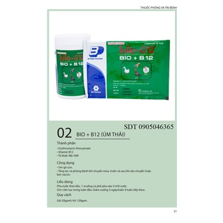 Bio+B12 Thái - ÚM GÀ CON - Hộp 110gr