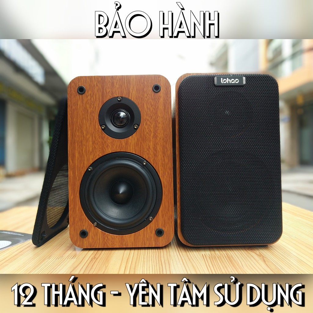 [ Ưu Đãi Lớn ] Trọn Bộ Loa Vi Tính Kiểm Âm Cao Cấp Lohao Av 8219, Âm Thanh 2.1 - Kết Nối Bluetooth, Usb, Sd, Av - Vỏ Gỗ.