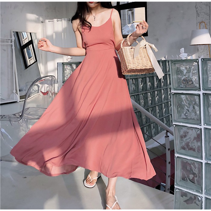 Đầm hở lưng sexy quyến rũ nữ. | BigBuy360 - bigbuy360.vn