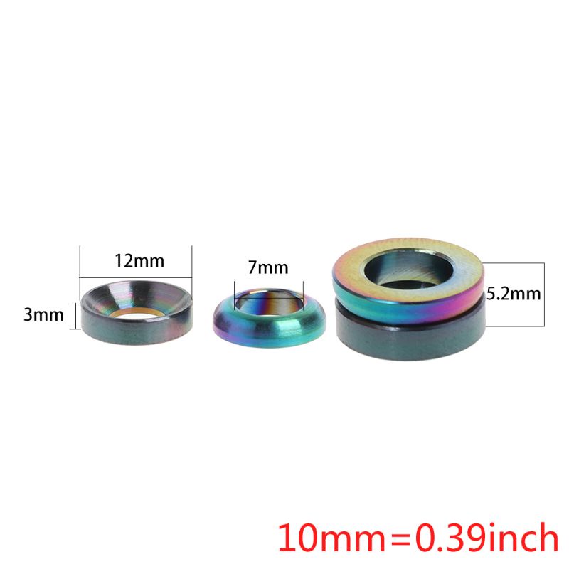 Bộ 2 Kẹp Phanh Thủy Lực M6 Bằng Hợp Kim Titan Cho Xe Đạp Leo Núi