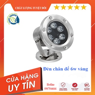 Đèn Led âm nước ánh sáng vàng 6w