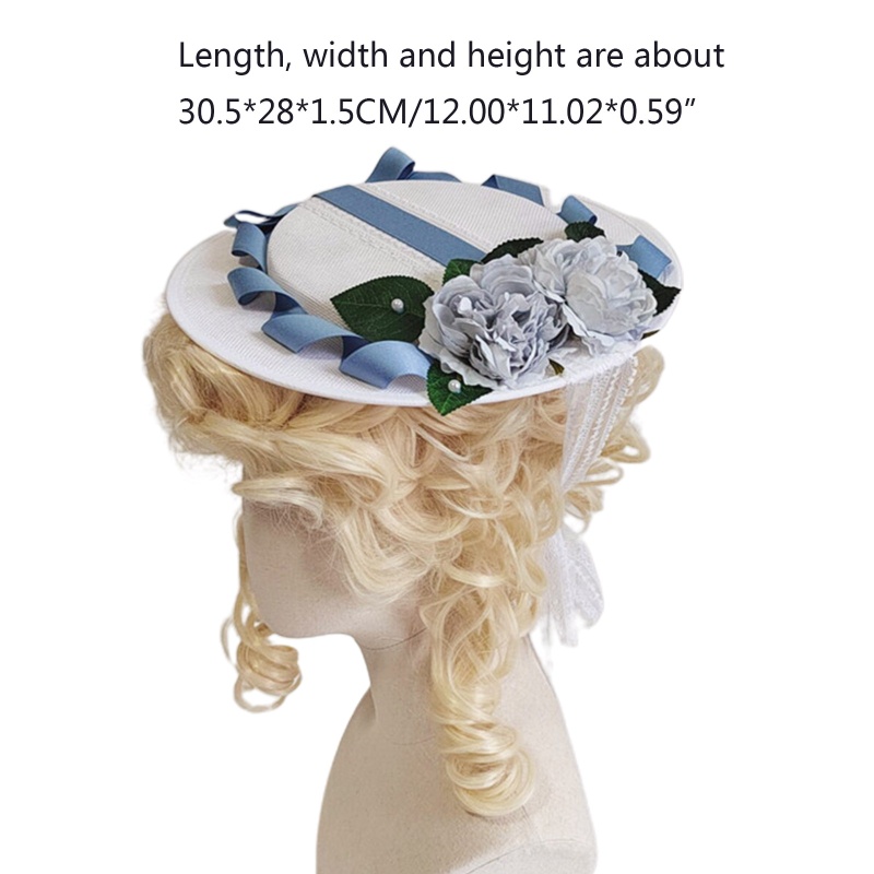 Mũ Rộng Vành Đính Hoa Thời Trang Hè Xinh Xắn Cho Nữ