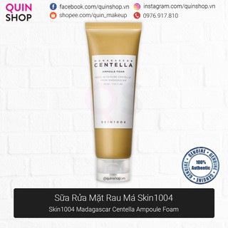Sữa Rữa Mặt Tạo Bọt Skin1004 Madagascar Centella Ampoule Foam
