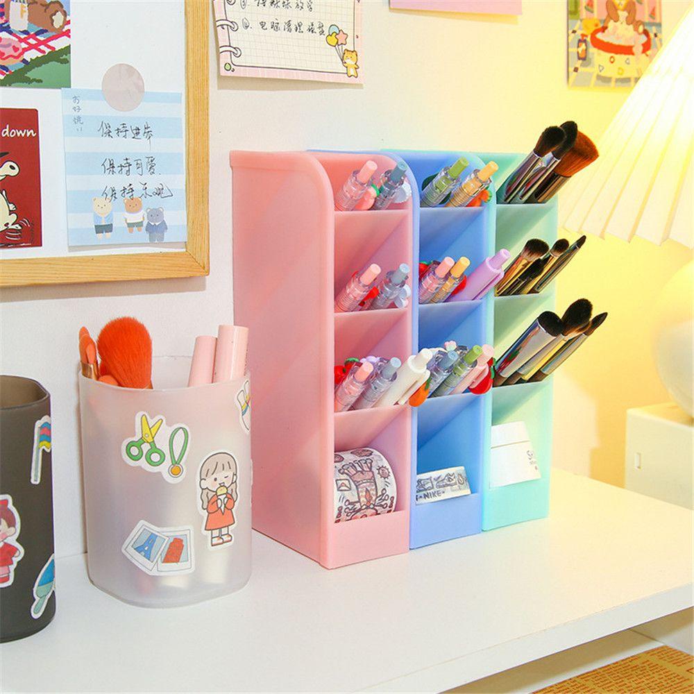 Giá Đỡ Bút Son Môi Để Bàn Nhiều Ngăn Tiện Lợi