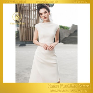 Đầm Trắng Dự Tiệc Cao Cấp - Đầm Dạo Phố - Đầm Thiết Kế Cao cấp