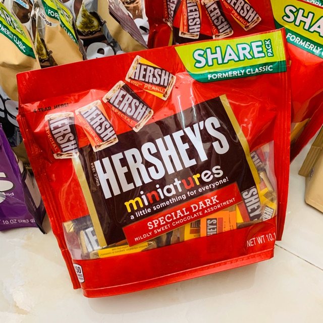 Socola Hersheys Miniatures Dark ( vị đắng )