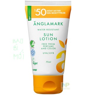 Sunscreen kem chống UV toàn diện Anglamark Sun Lotion SPF 50 - 75 ml (bao bì mới)
