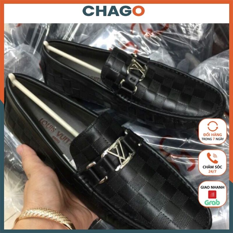 {Da thật 100%-bảo hành 2 năm} Giày lười nam da bò mềm CHAGO GCS163
