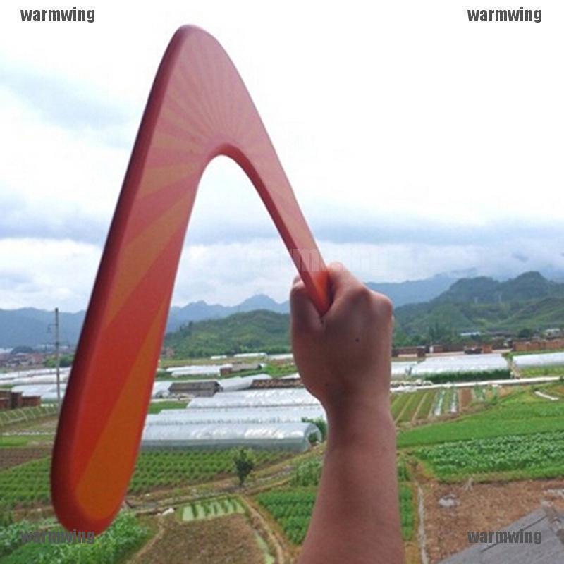 Boomerang Gỗ In Màu Sắc Độc Đáo