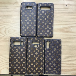 Ốp Lưng Logo Lv giả da cho Samsung Galaxy Samsung Note8/note9/note10/note10+/S8+/S9+/s10+