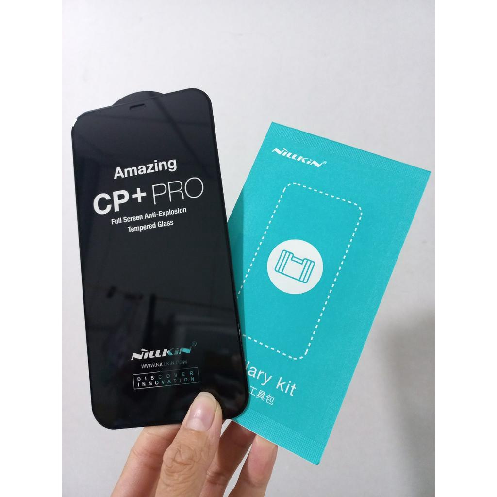 [iP 12/ 12 Pro ] Cường lực full màn hình viền đen 0.3mm cho điện thoại iP 12 6.1 inches Nillkin CP+PRO