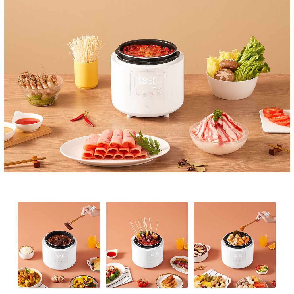 Nồi áp suất thông minh đa năng Xiaomi Mijia Smart Electric Pressure Cooker 2.5L kết nối Wifi Mi Home- Minh Tín Shop