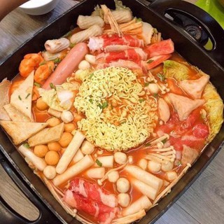 Combo 10 set lẩu tokbokki Hàn Quốc 2 người ăn