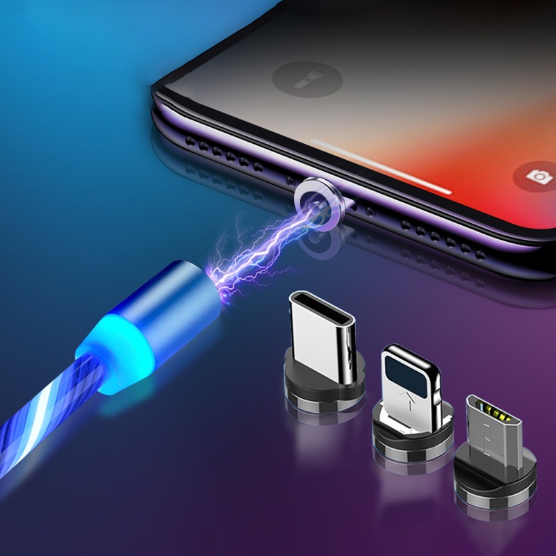 Dây Cáp Sạc NUOWA Micro USB Type C 3 Trong 1 Cho iPhone / iPad / Huawei