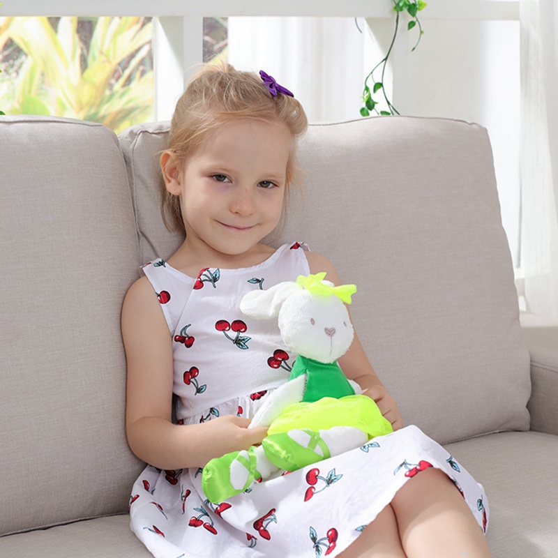 Thỏ Nhồi Bông Mềm Mại Dễ Thương Cho Bé