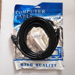 Dây cáp HDMI tròn 1.5m - 3m - 5m chuẩn 1.4 Full HD