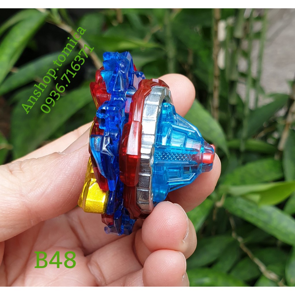 Con Quay Takaratomy Beyblade burst B48, quay phải, không kèm phóng quay