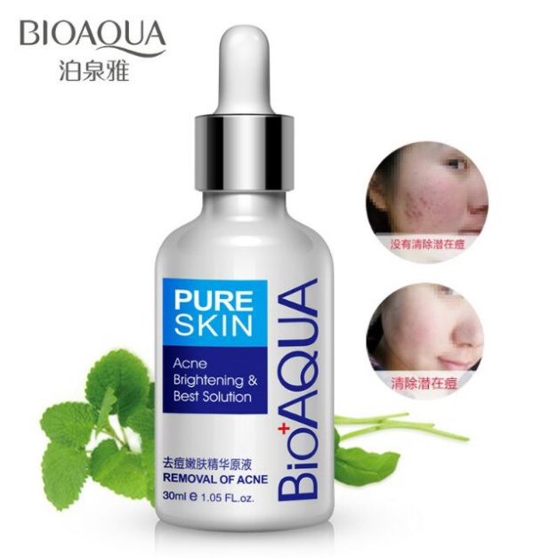 Serum Mụn Trắng Da Dưỡng Ẩm Cấp Tốc  BIOAQUA