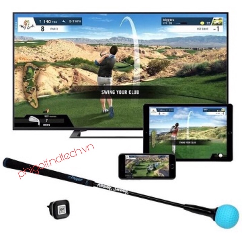 Gậy chơi gôn giả lập Phigolf Mobile Golf Game Simulator - WGT Edition 2021