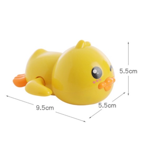 Đồ chơi nhà tắm vịt con bơi lội vặn cót ngộ nghĩnh đáng yêu cho bé