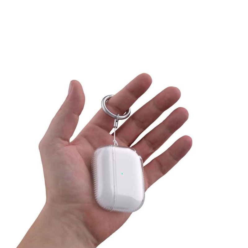 [3C] Ốp Bảo Vệ Hộp Đựng Tai Nghe AirPods-Pro 2 Bằng TPU Mềm Trong Suốt