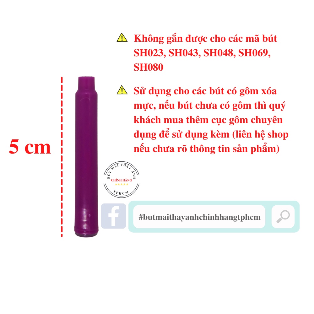 Mực ống Ánh Dương xóa được (10 ống)