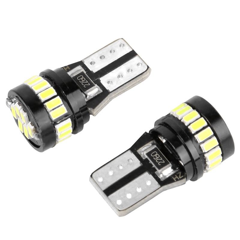 Set 2 Đèn Led T10 3014 3030 Cho Xe Hơi Bmw Mercedes Audi