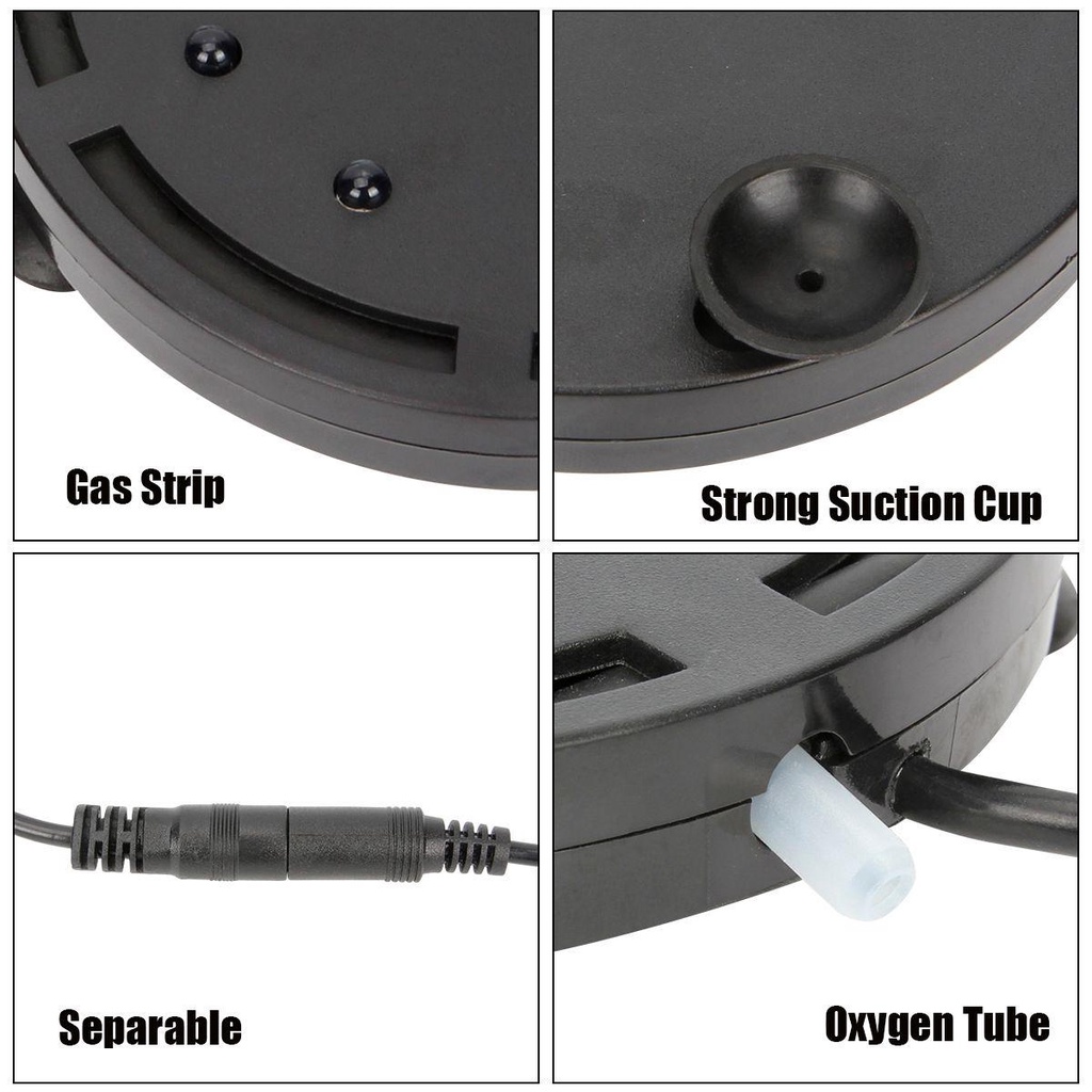 DORAW Đèn LED Hình Đĩa Trang Trí Bể Cá