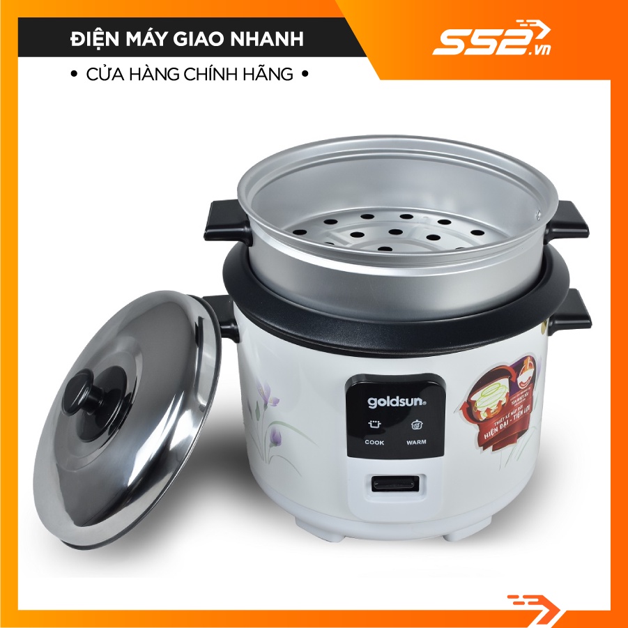 Nồi cơm điện Goldsun GRC5100-Hàng Chính Hãng