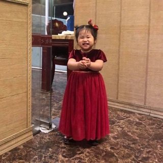 Đầm dạ hội cho be gai sz 110-14-15 kg