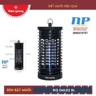 Đèn bắt muỗi Điện Quang ĐQ EML02 BL