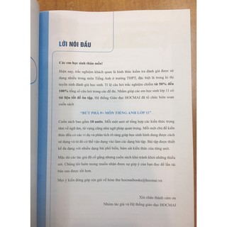 Sách - Bứt phá 9 + môn tiếng anh lớp 11
