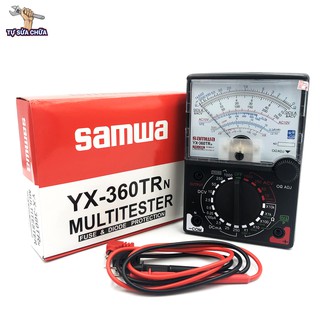 Đồng hồ vạn năng VOM Samwa YX360-TRn tặng kèm pin