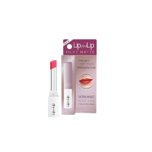 Son lì siêu mịn dưỡng tối ưu Lip On Lip Silky Matte 2,2g | BigBuy360 - bigbuy360.vn