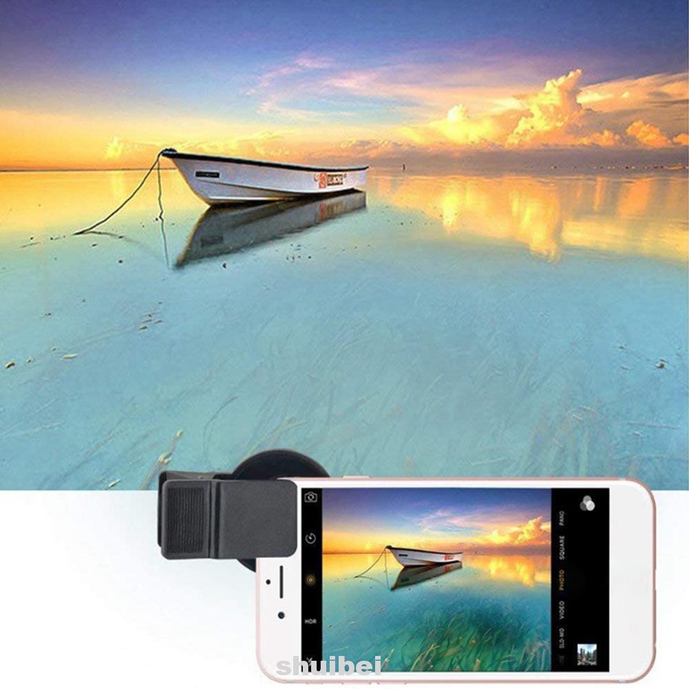 37MM Professional Wide Angle External Clip On Photography Optical Glass Circular Polarizer CPL Filter Phone Camera Lens