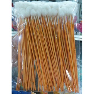 Sỉ 50-100 bông se tai bông ngoáy tai thân gỗ