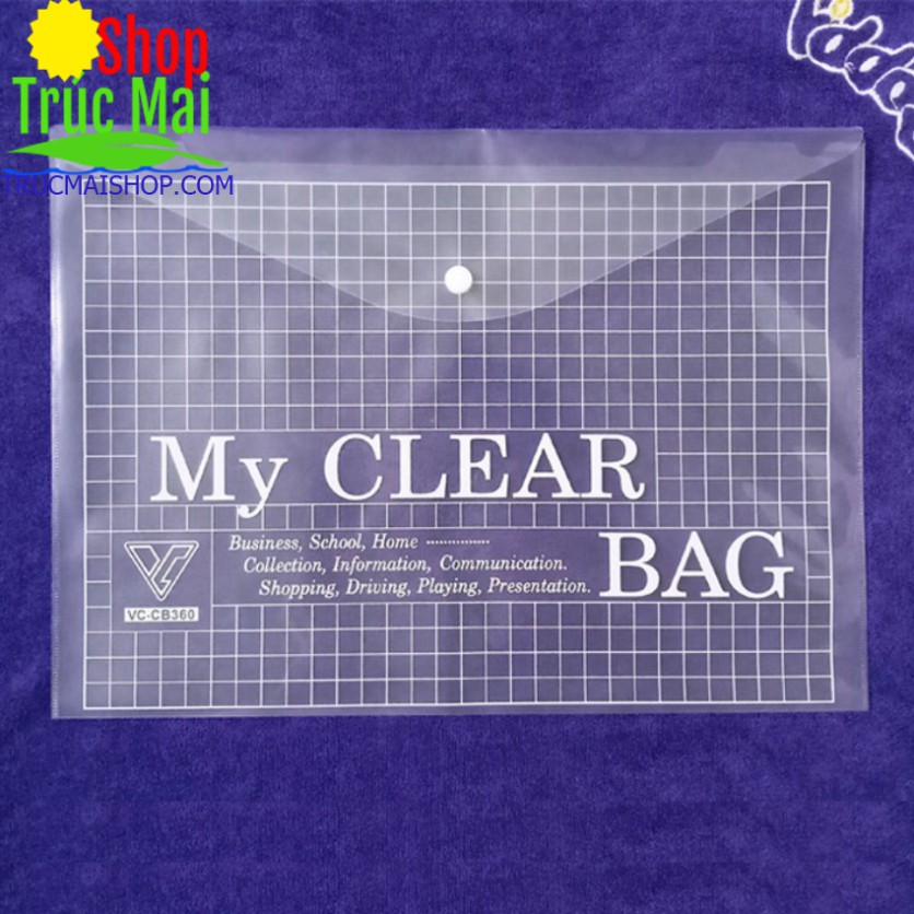 BÌA 1 NÚT F4 My CLEAR BAG