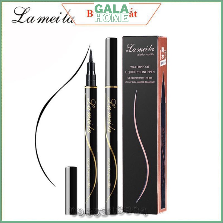 Bút kẻ mắt Lameila kẻ mắt nước nhỏ gọn nét mảnh lâu trôi GALA