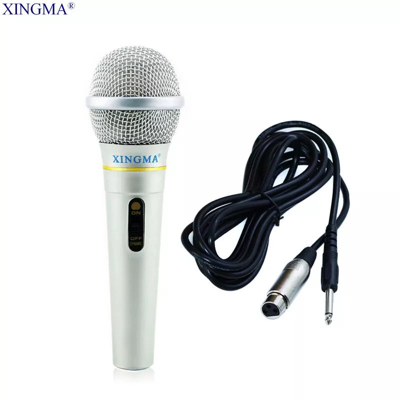 Micro karaoke Chống Hú, Micro Karaoke XINGMA AK-319 Có Dây, Mic Hát Karaoke Trên Điện Thoại , Mic Hát Karaoke