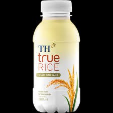 Thùng nước Gạo Rang / Gạo lứt đỏ TH true RICE 300 ml x 24 chai