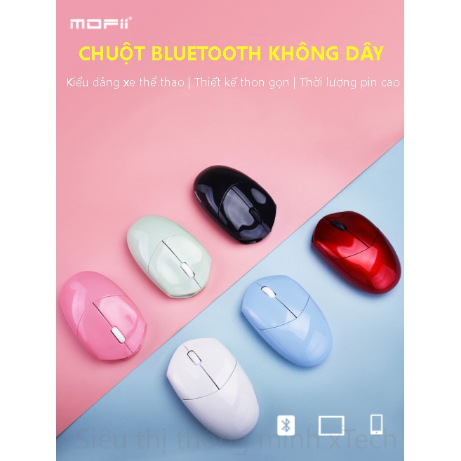 Chuột bluetooth không dây Mofii 398BT