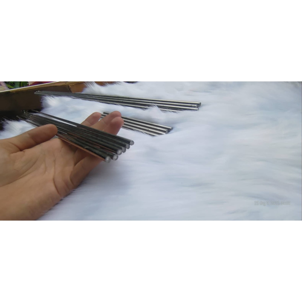 Trục inox tròn đặc phi 4.5mm, 5.2mm, 7mm, 8.2mm,